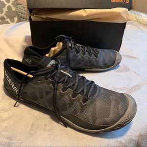 Merrell Vapor Glove 3 Black Minimal Trail Runners